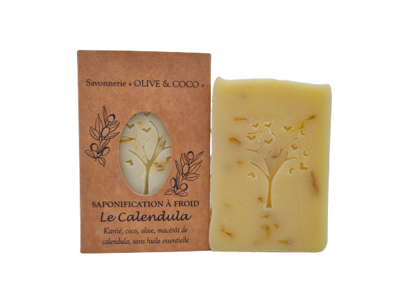 savon macerat calendula