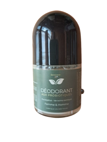 Déodorant aux Probiotiques - Eucalyptus & Verveine exotique