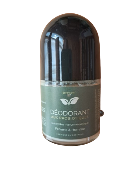 Déodorant aux Probiotiques - Eucalyptus & Verveine exotique