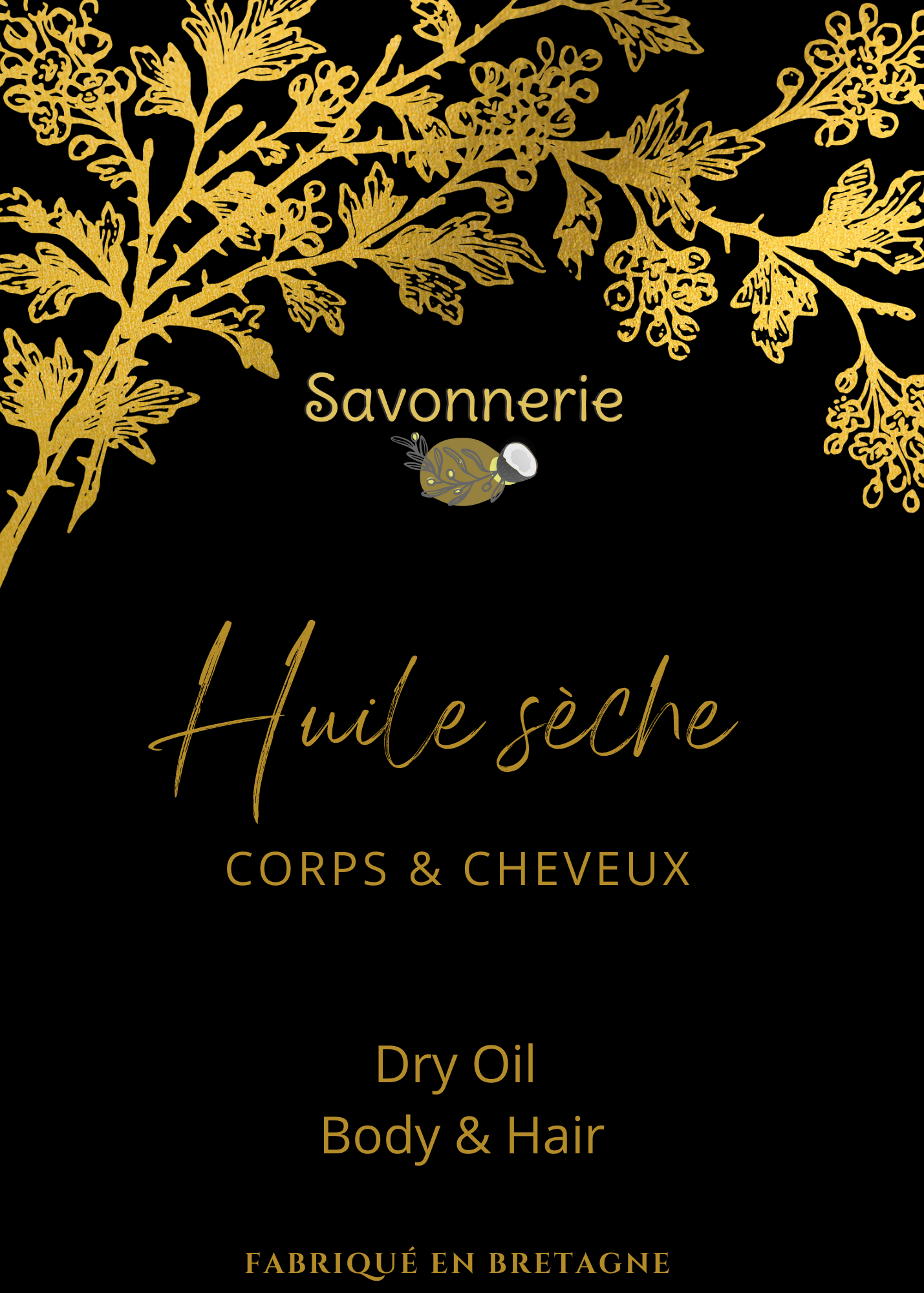 Huile sèche pour le corps & cheveux à l'huile de dattier – Image 2